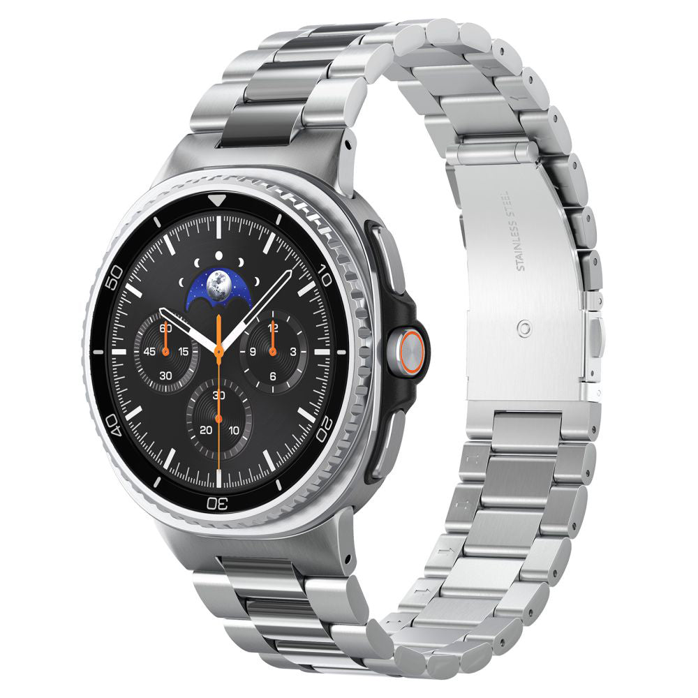 Curea Spigen Modern Fit pro Samsung Galaxy Watch8 / Watch8 Classic Series, Stříbrná AMP10120