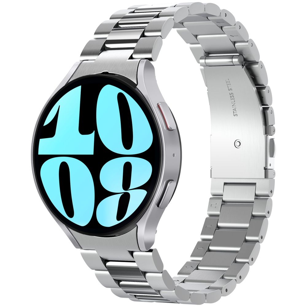Popruh Spigen Modern Fit pro Samsung Galaxy Watch6 44mm, Stříbrný.