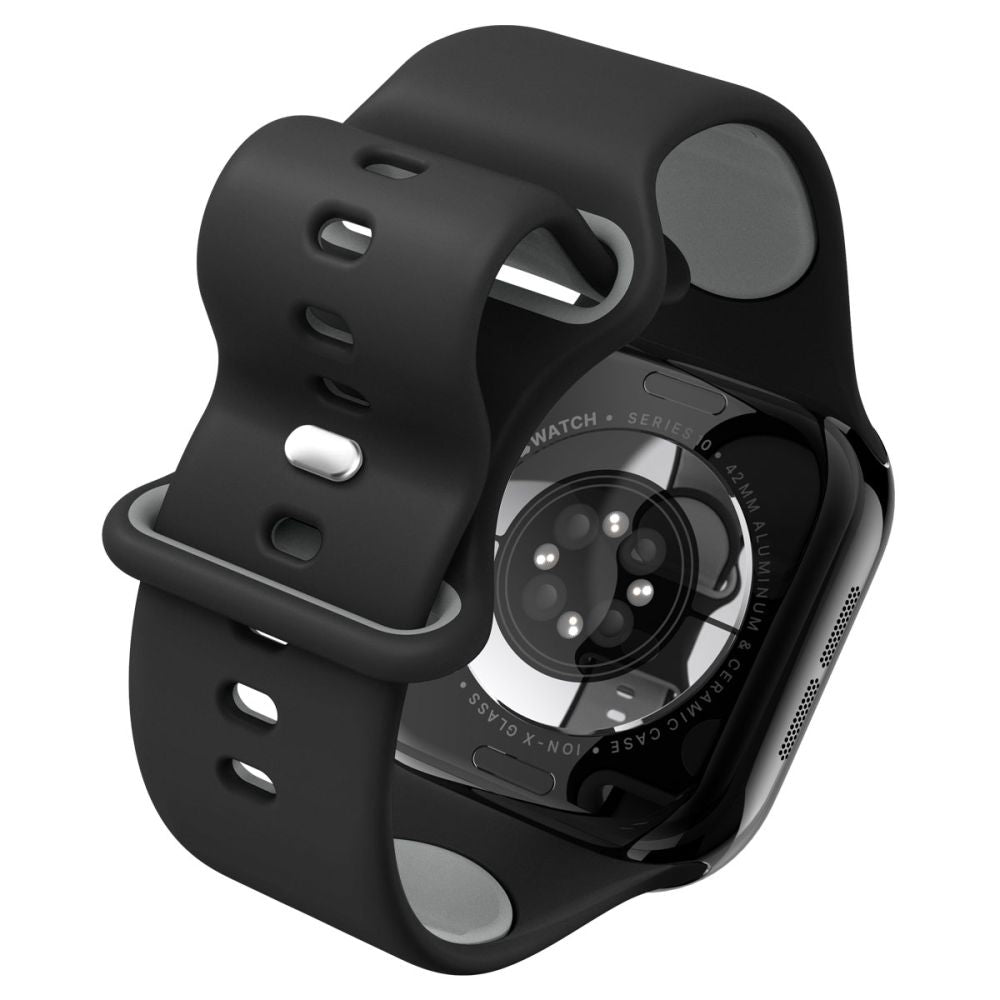 Popruh Spigen Nano Pop pro Apple Watch 42mm / 41mm / 40mm / 38mm Series, Černý AMP09324