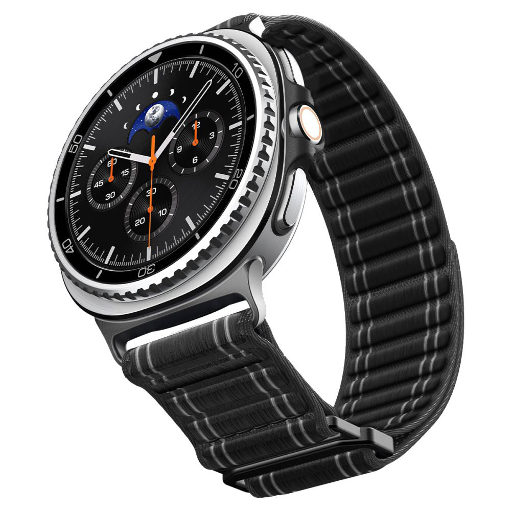 Popruh Spigen WBF0 pro Samsung Galaxy Watch8 / Watch8 Classic Series, Černý AMP10153