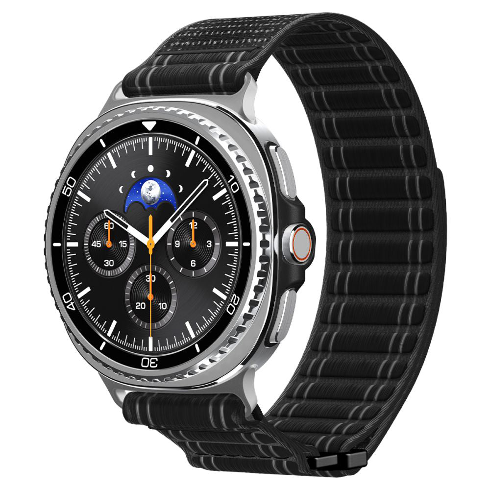Popruh Spigen WBF0 pro Samsung Galaxy Watch8 / Watch8 Classic Series, Černý AMP10153