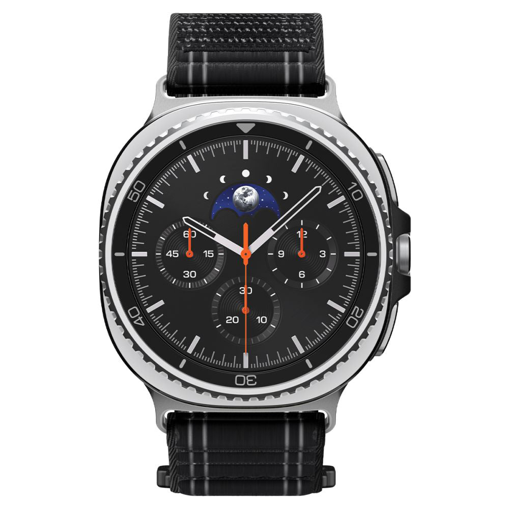 Popruh Spigen WBF0 pro Samsung Galaxy Watch8 / Watch8 Classic Series, Černý AMP10153