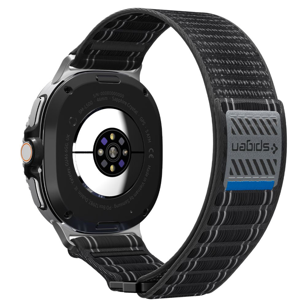 Popruh Spigen WBF0 pro Samsung Galaxy Watch8 / Watch8 Classic Series, Černý AMP10153