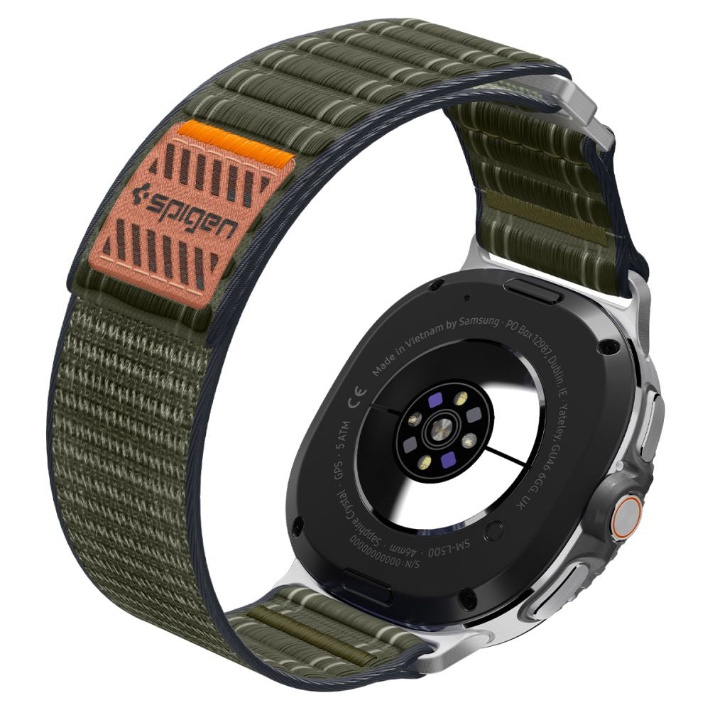 Řemínek Spigen WBF0 pro Samsung Galaxy Watch8 / Watch8 Classic Series, zelený AMP10154