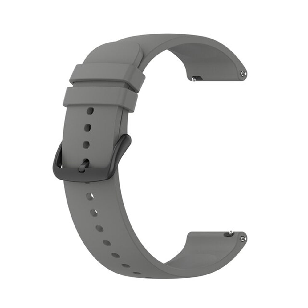 Techsuit W001 pásek pro Samsung Galaxy Watch / Huawei Watch Series, 22mm, šedý