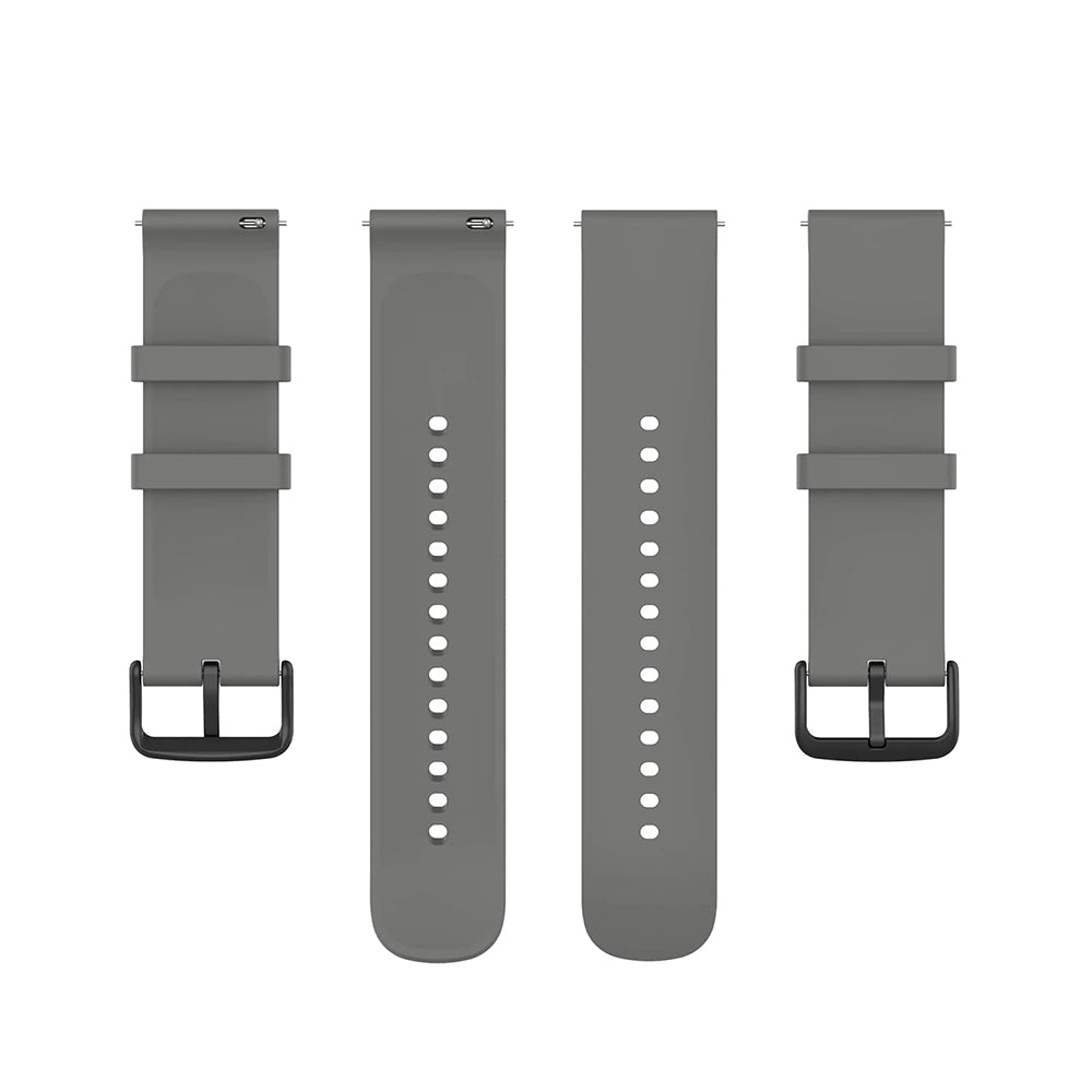 Techsuit W001 pásek pro Samsung Galaxy Watch / Huawei Watch Series, 22mm, šedý