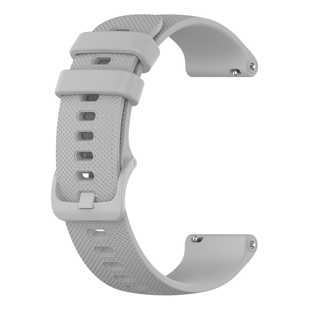 Techsuit W006 řemínek pro Huawei Watch / Garmin Watch Series, 18mm, šedý