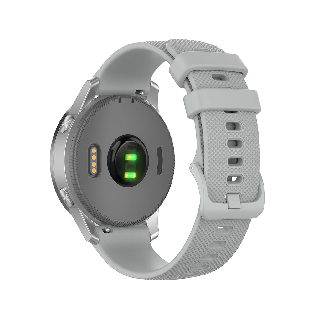 Techsuit W006 řemínek pro Huawei Watch / Garmin Watch Series, 18mm, šedý