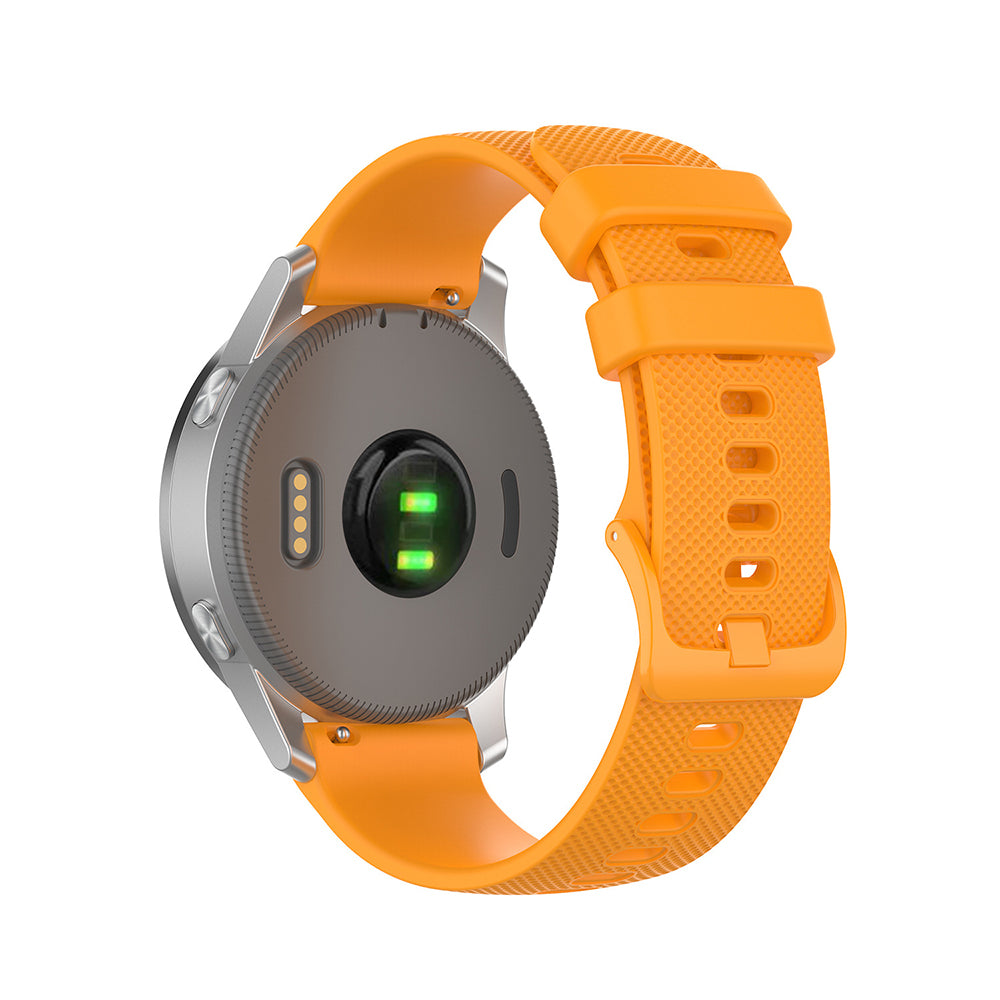 Techsuit W006 řemínek pro Huawei Watch / Garmin Watch Series, 18mm, Oranžový