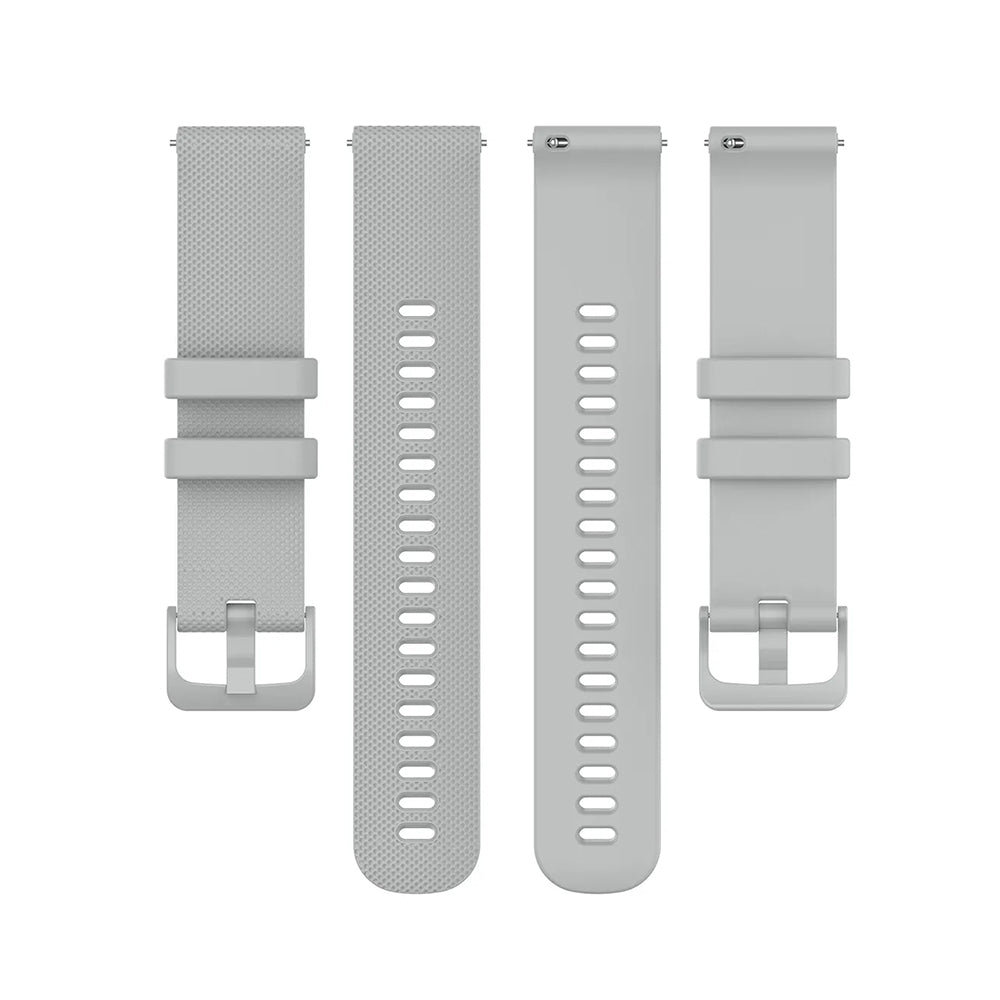 Techsuit W006 pásek pro Samsung Galaxy Watch / Huawei Watch Series, 20mm, šedý