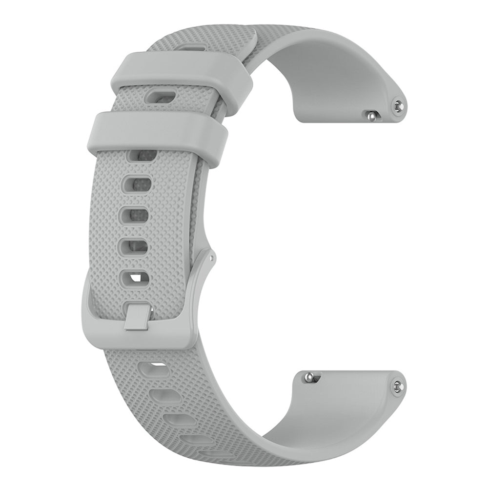 Techsuit W006 pásek pro Samsung Galaxy Watch / Huawei Watch Series, 20mm, šedý