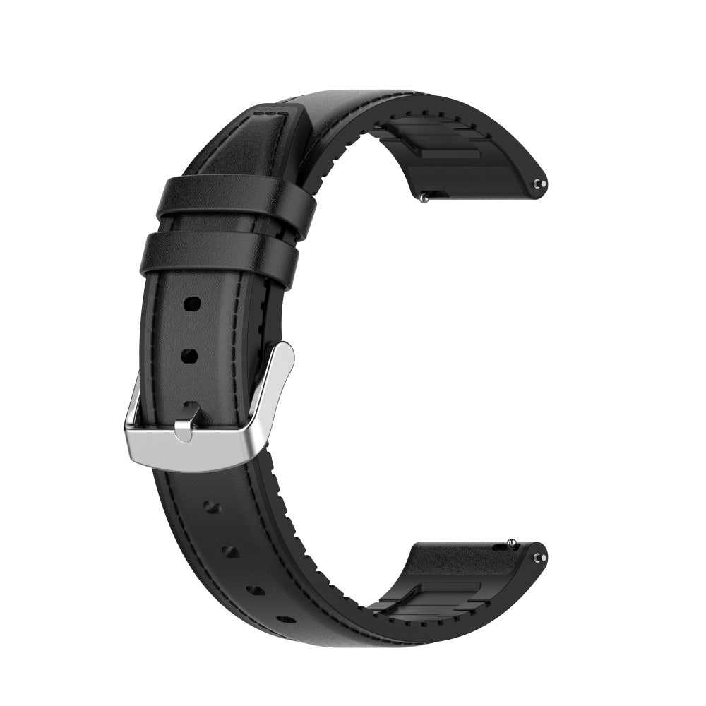 Techsuit W007 pásek pro Samsung Galaxy Watch / Huawei Watch Series, 20mm, Černý.