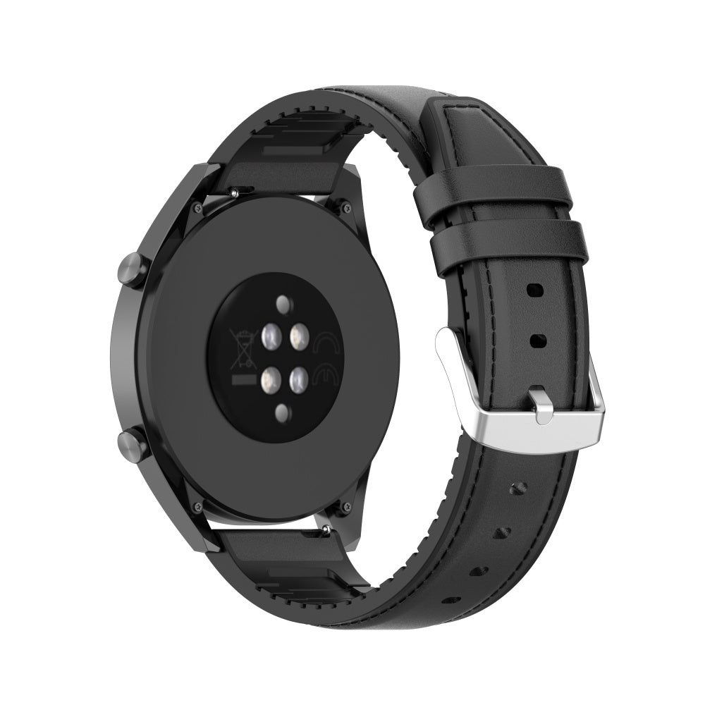 Techsuit W007 pásek pro Samsung Galaxy Watch / Huawei Watch Series, 20mm, Černý.