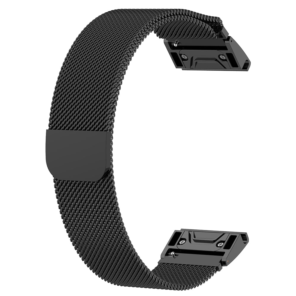 Techsuit W009 pásek pro Garmin Instinct / Approach / Fenix Watch Series, 20mm, černý