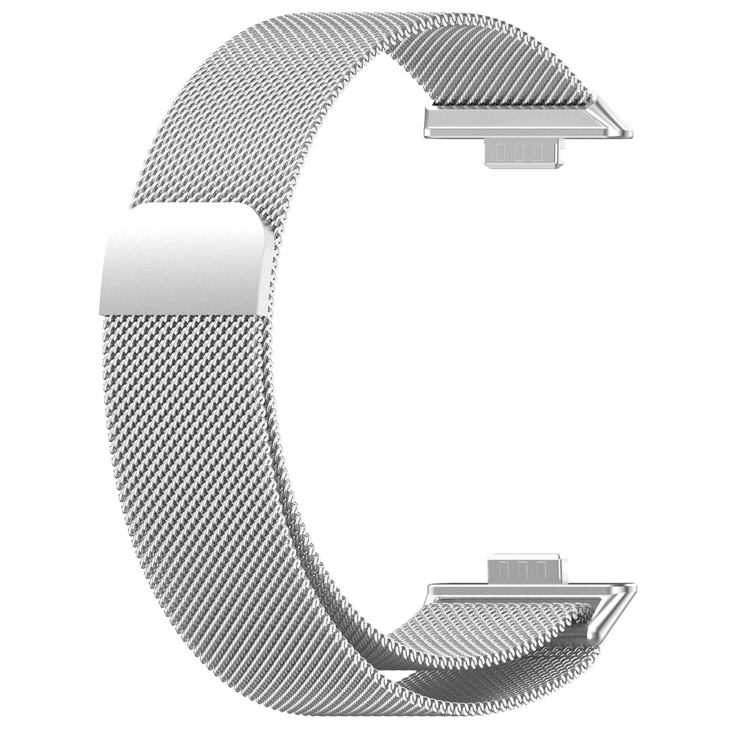 Popruh Techsuit W009 pro Huawei Watch Fit 4 Pro / Fit 4 / Fit 3, Stříbrný