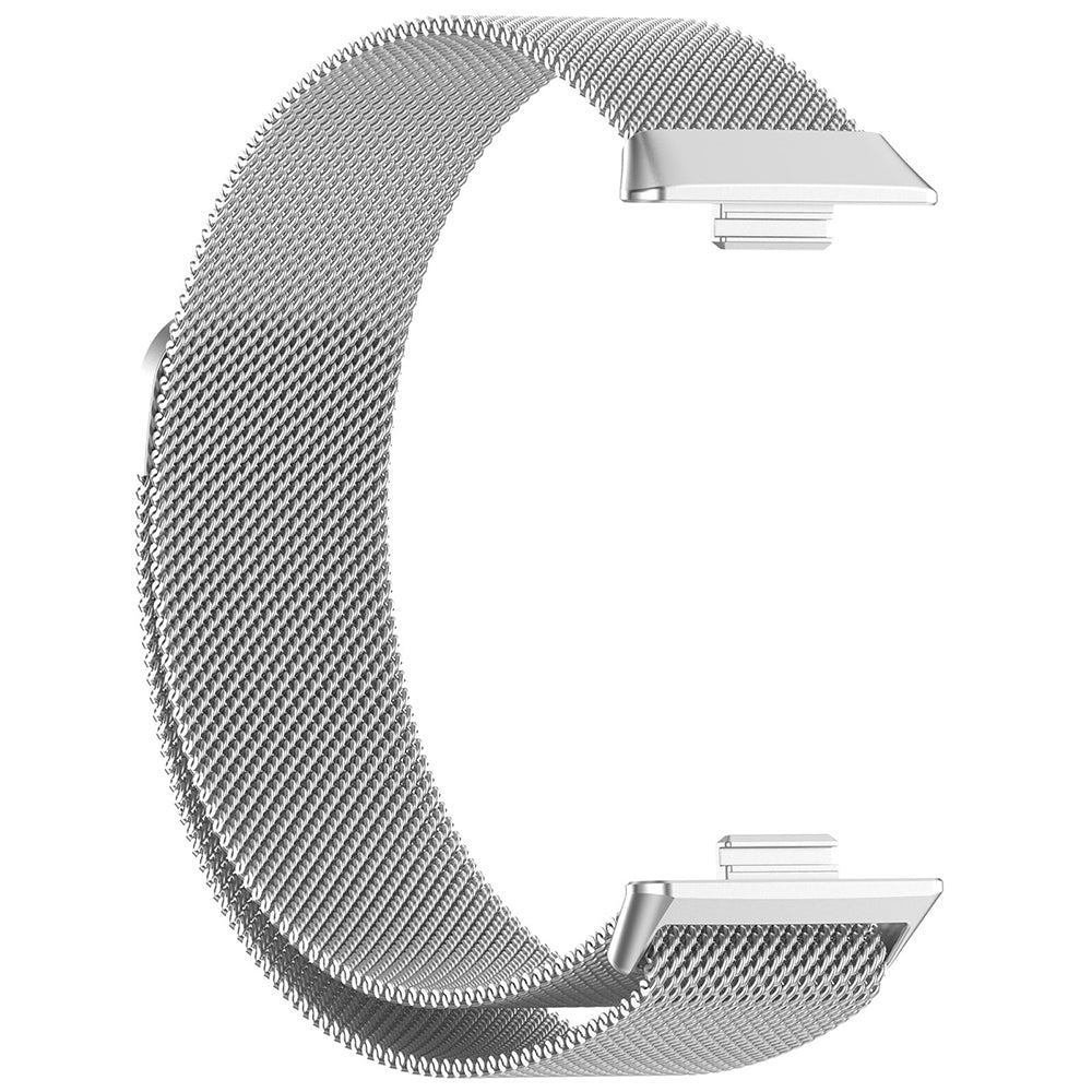 Popruh Techsuit W009 pro Huawei Watch Fit 4 Pro / Fit 4 / Fit 3, Stříbrný