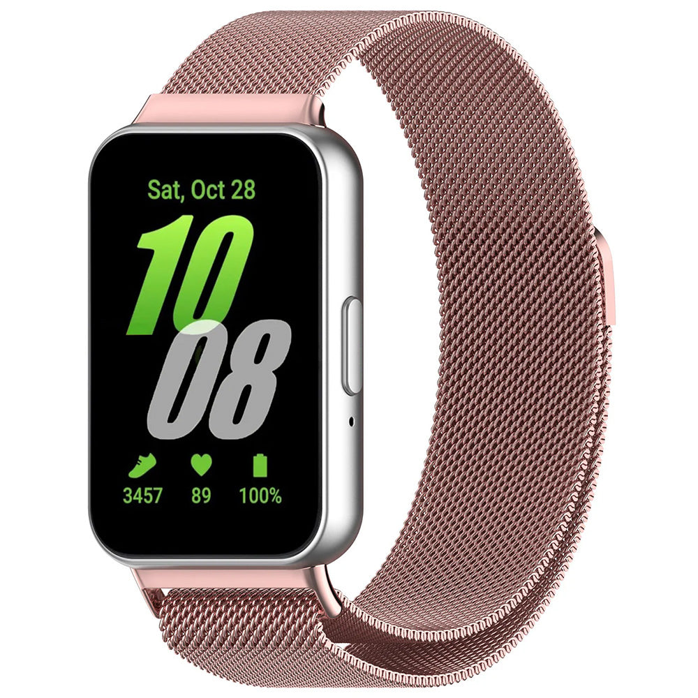 Řemínek Techsuit W009 pro Samsung Galaxy Fit3 R39M, růžový