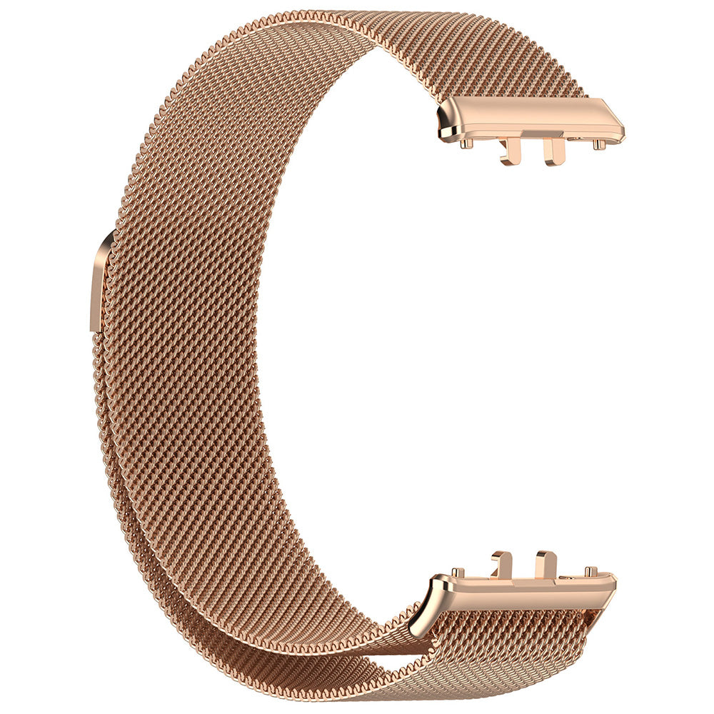 Řemínek Techsuit W009 pro Samsung Galaxy Fit3 R39M, Růžovo-zlatý