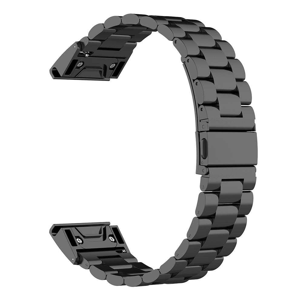 Techsuit W010 pásek pro Garmin Watch Fenix Series, 26mm, černý