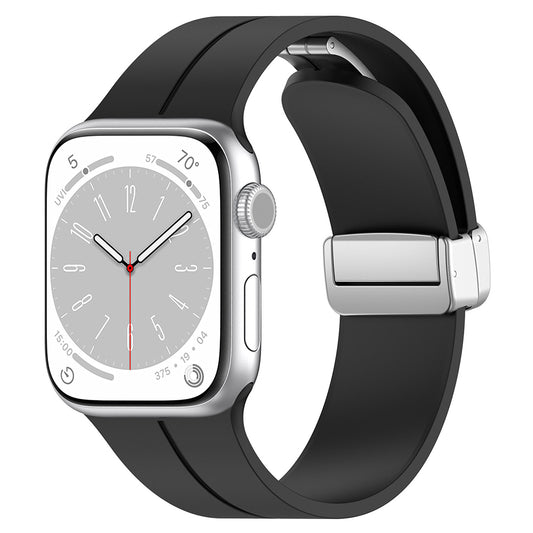 Techsuit W011 pásek pro Apple Watch 42mm / 41mm / 40mm / 38mm Series, Černý