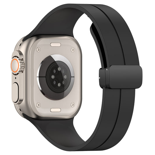 Techsuit W011 pásek pro Apple Watch 42mm / 41mm / 40mm / 38mm Series, Černý