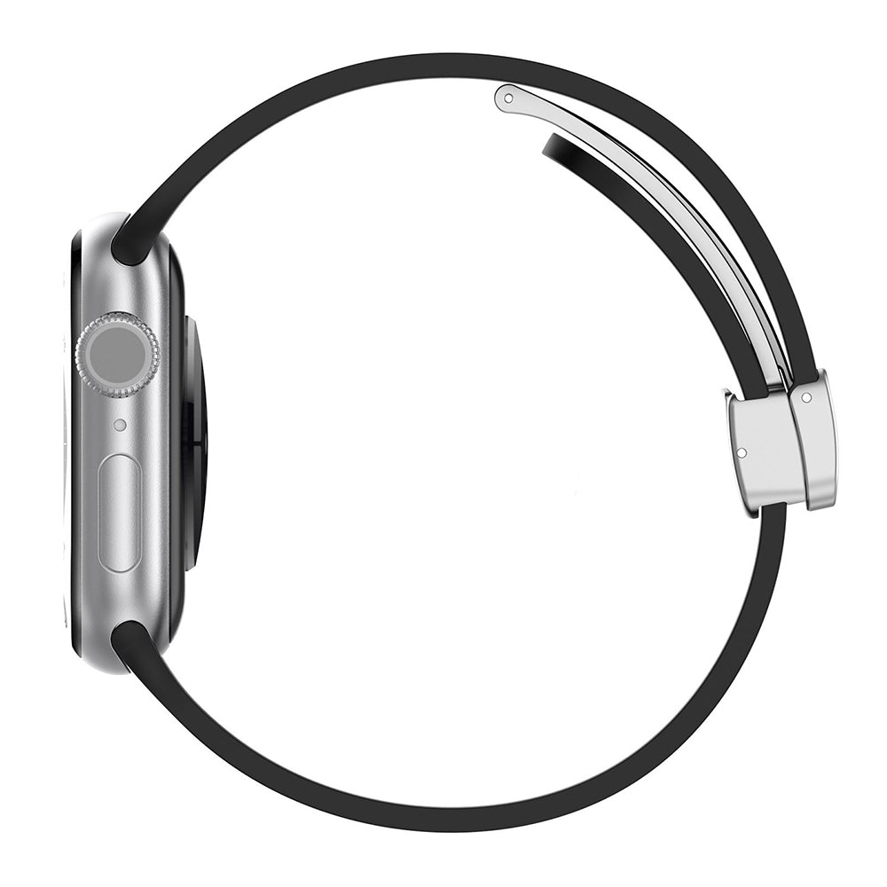 Techsuit W011 řemínek pro Apple Watch 49mm / 46mm / 45mm / 44mm / 42mm Series, černý