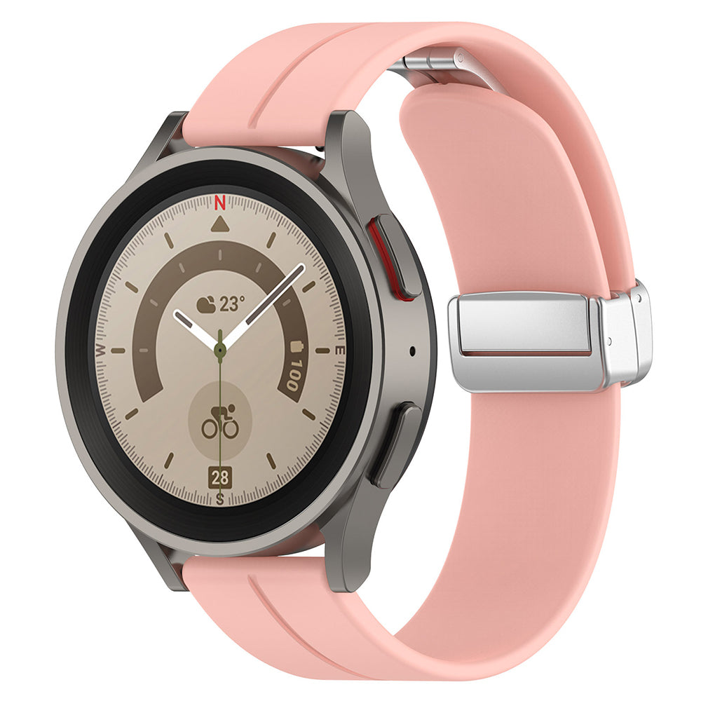 Techsuit W011 pásek pro Huawei Watch / Xiaomi Watch Series, 22mm, Růžový