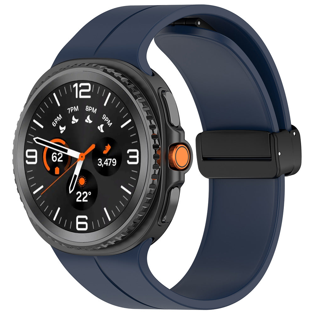 Řemínek Techsuit W011 pro Samsung Galaxy Watch8 / Watch8 Classic Series, tmavě modrý