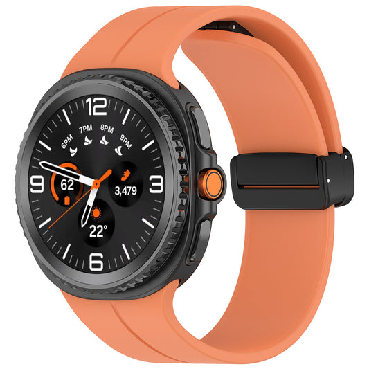 Techsuit W011 řemínek pro Samsung Galaxy Watch 8 Classic / Watch8 44mm / Watch 8 40mm, Oranžový