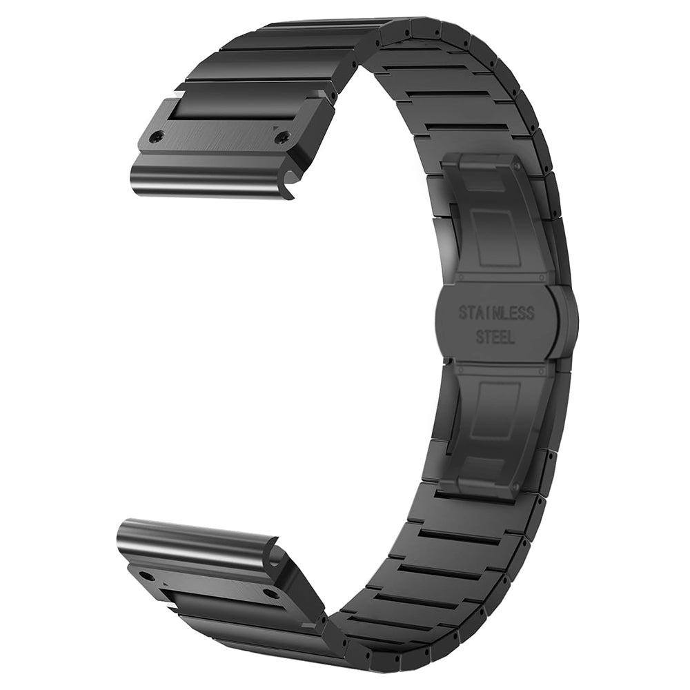 Popruh Techsuit W012 pro Garmin Watch Fenix / Forerunner Series, 22mm, Černý