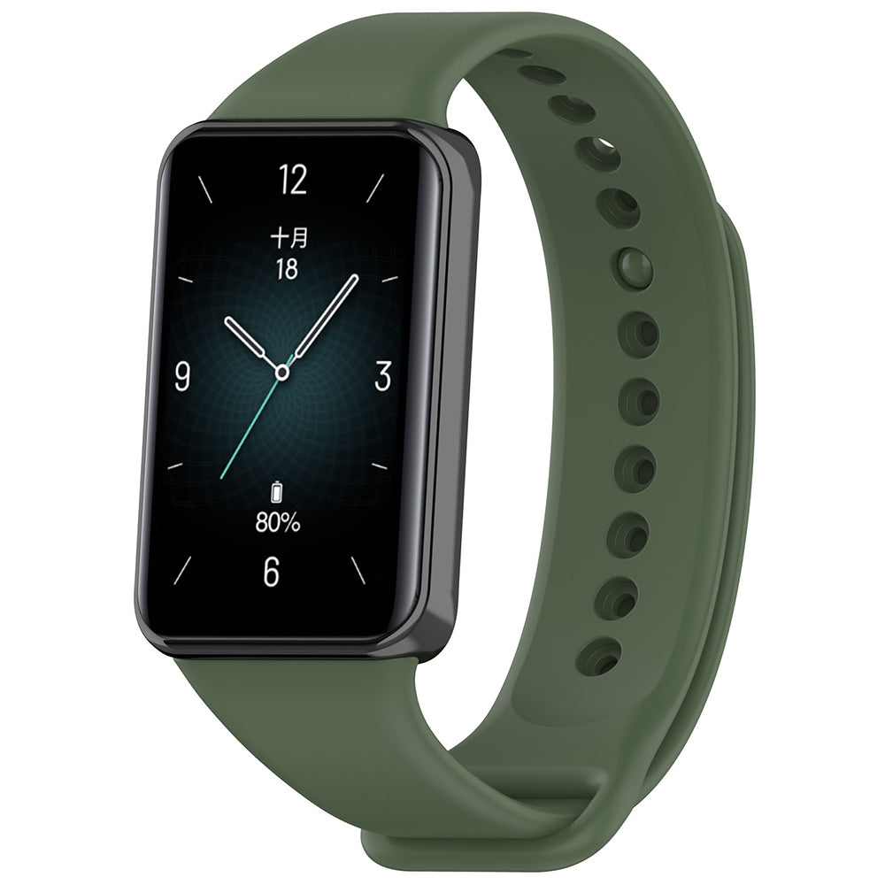 Techsuit W014 pásek pro Honor Band 9, Tmavě zelená