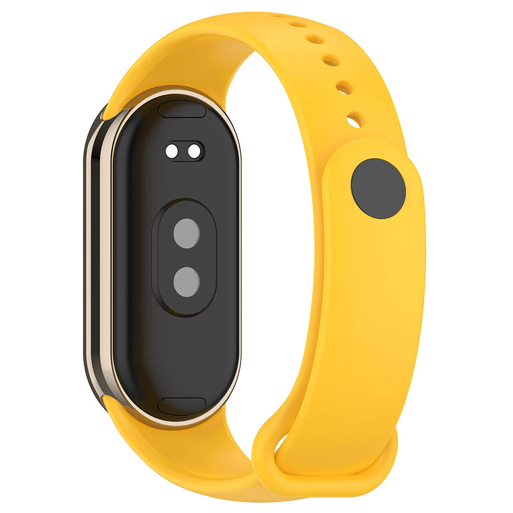 Řemínek Techsuit W014 pro Xiaomi Smart Band 10 / 9 / 8, žlutý