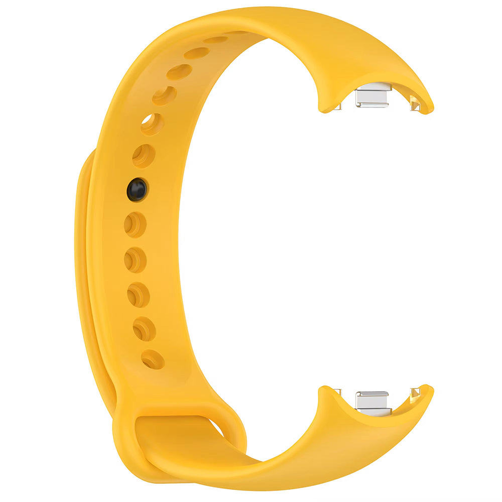 Řemínek Techsuit W014 pro Xiaomi Smart Band 10 / 9 / 8, žlutý