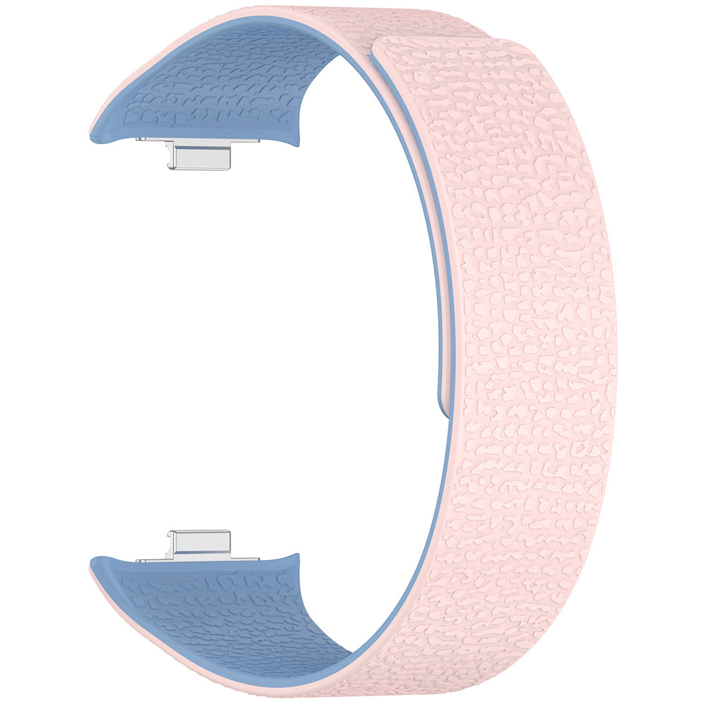 Techsuit W016 pásek pro Xiaomi Smart Band / Watch Series, Růžovo-modrý