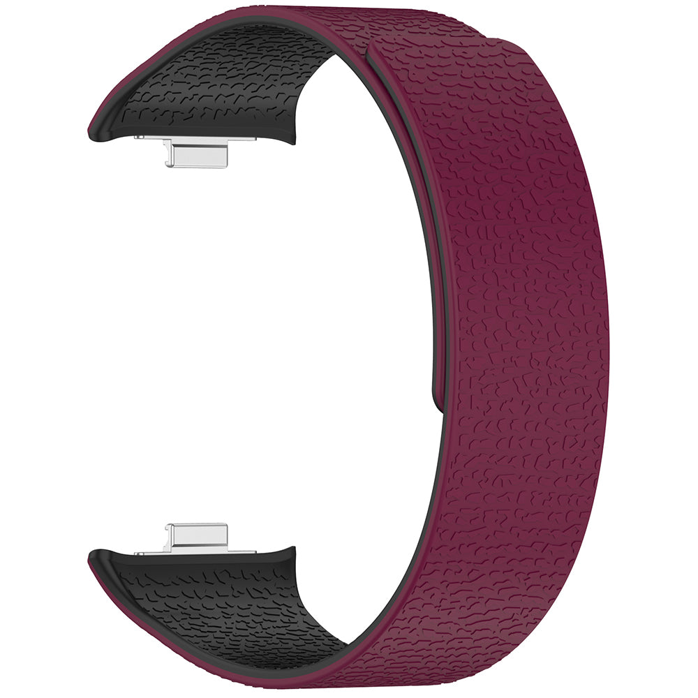 Techsuit W016 pásek pro Xiaomi Smart Band / Watch Series, Černá višeň