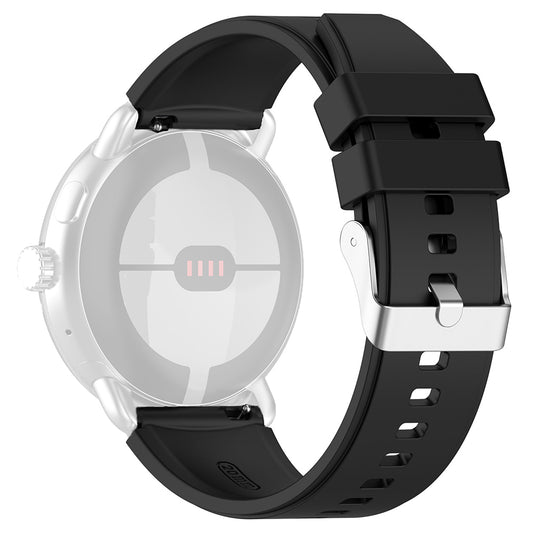 Řemínek Techsuit W026 pro Huawei Watch / Xiaomi Watch Series, 22mm, černý