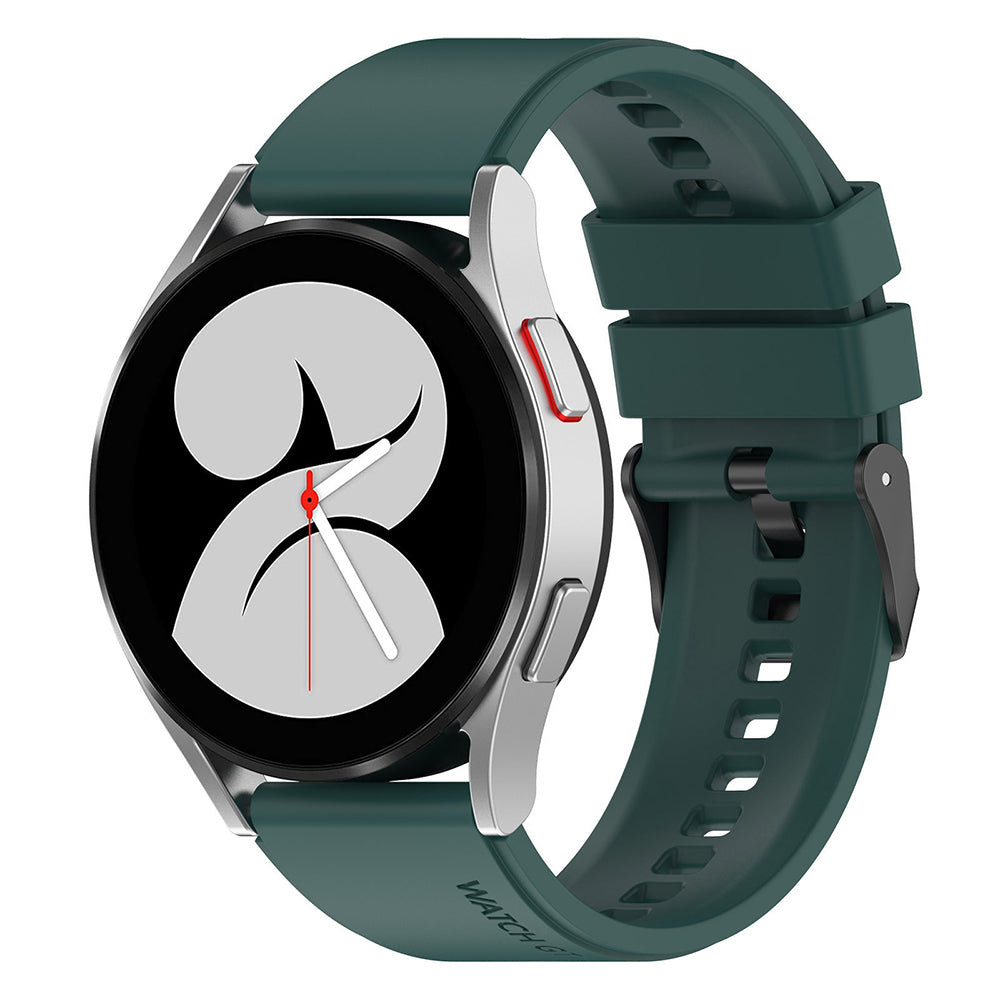 Techsuit W026 řemínek pro Huawei Watch / Xiaomi Watch Series, 22mm, Tmavě zelená