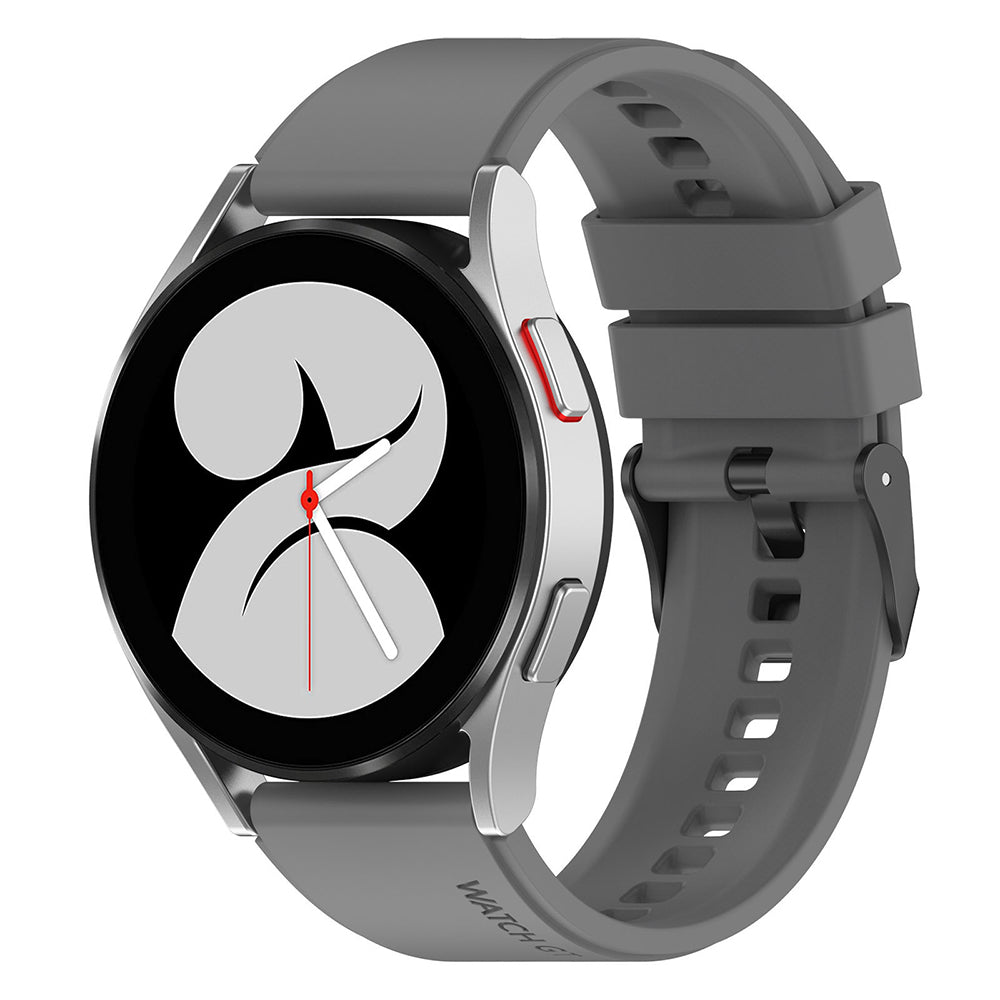 Techsuit W026 řemínek pro Samsung Galaxy Watch / Huawei Watch Series, 20mm, šedý