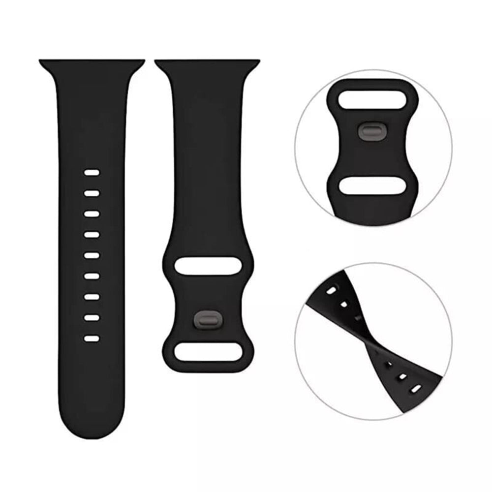 Techsuit W031 řemínek pro Apple Watch 42mm / 41mm / 40mm / 38mm Series, Tmavě fialová