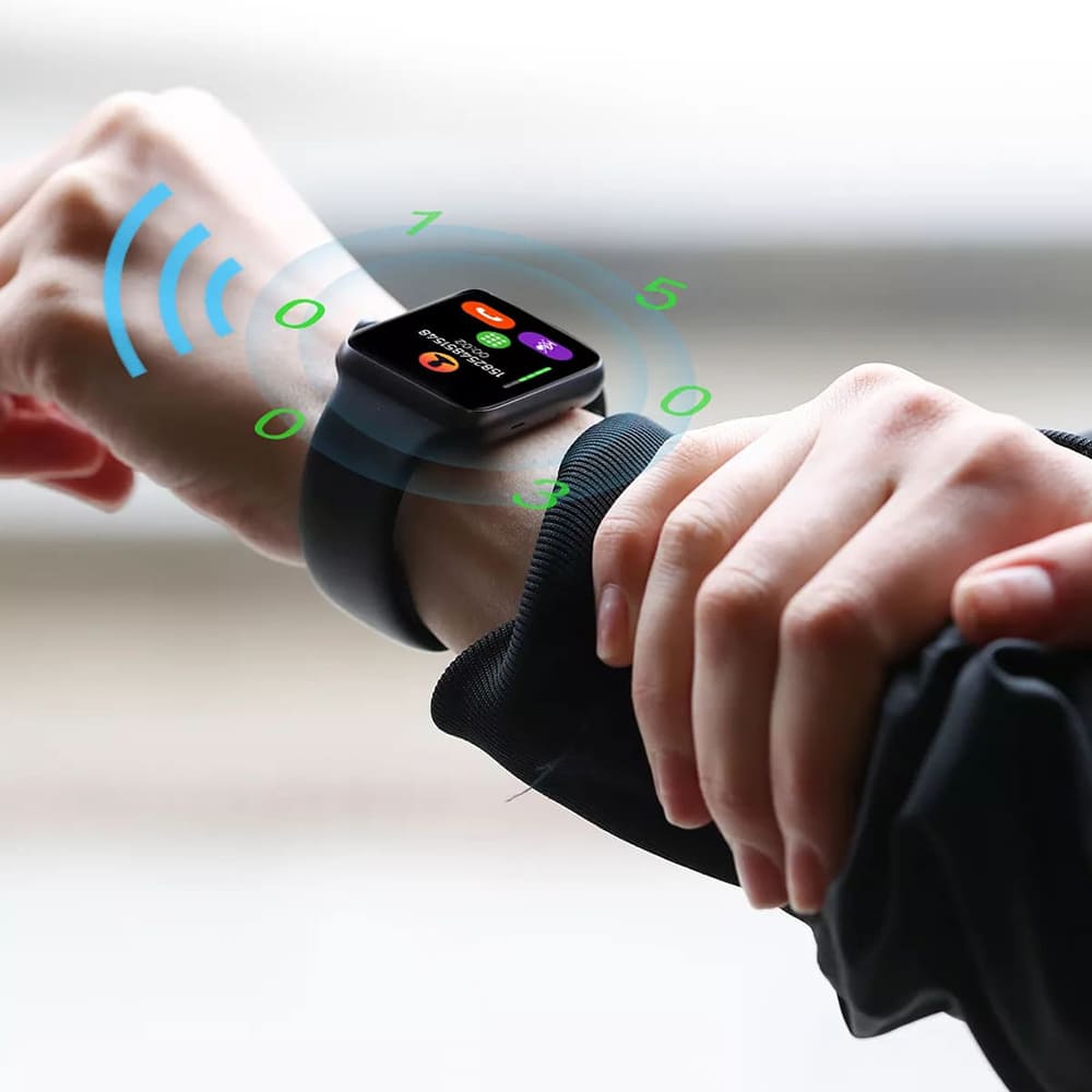 Techsuit W031 pásek pro Apple Watch 49mm / 46mm / 45mm / 44mm / 42mm Series, černý