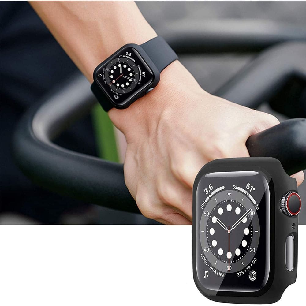 Techsuit W031 pásek pro Apple Watch 49mm / 46mm / 45mm / 44mm / 42mm Series, černý