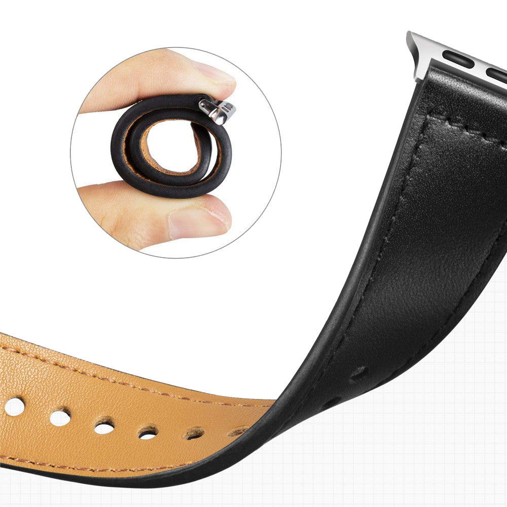Techsuit W033 pásek pro Apple Watch 49mm / 46mm / 45mm / 44mm / 42mm Series, černý