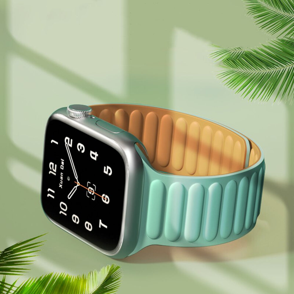 Techsuit W035 řemínek pro Apple Watch 42mm / 41mm / 40mm / 38mm Series, Oranžový