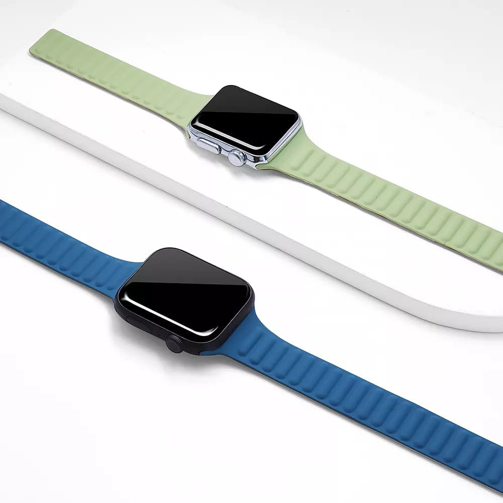 Techsuit W035 řemínek pro Apple Watch 42mm / 41mm / 40mm / 38mm Series, Oranžový