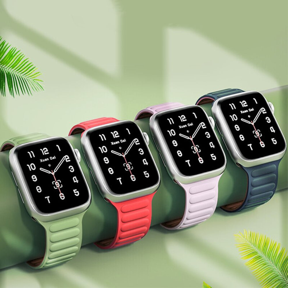 Techsuit W035 řemínek pro Apple Watch 42mm / 41mm / 40mm / 38mm Series, Oranžový