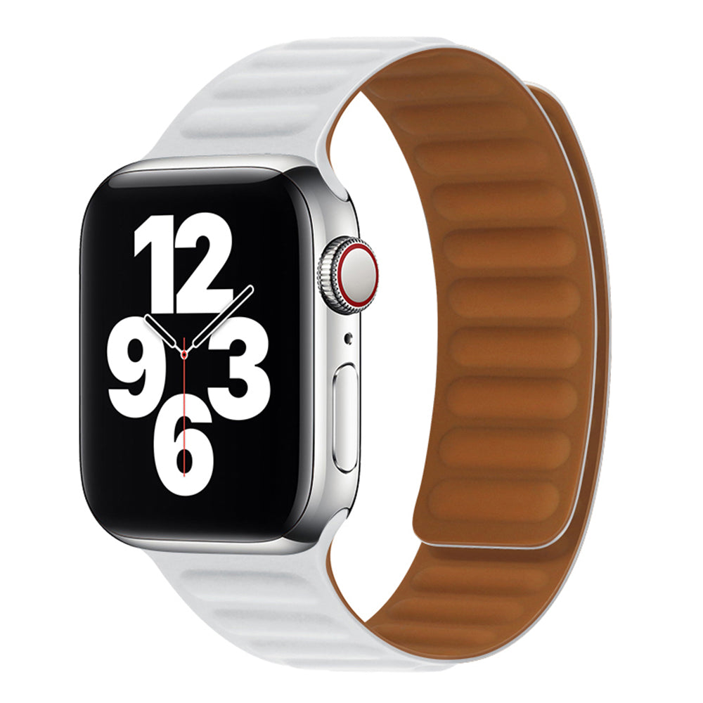 Techsuit W035 pásek pro Apple Watch 49mm / 46mm / 45mm / 44mm / 42mm Series, Bílá
