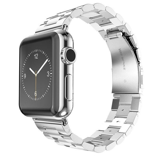 Techsuit W036 řemínek pro Apple Watch 42mm / 41mm / 40mm / 38mm Series, Stříbrný