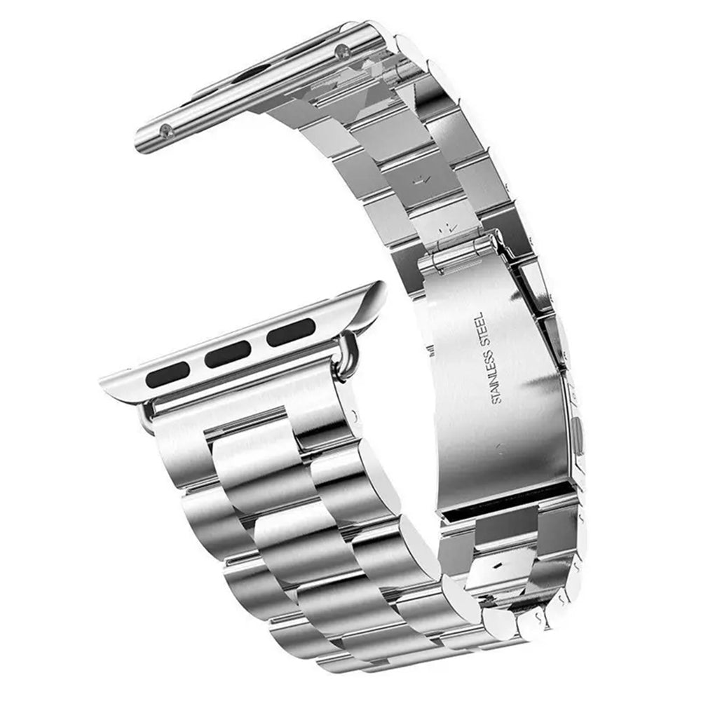 Techsuit W036 pásek pro Apple Watch 49mm / 46mm / 45mm / 44mm / 42mm Series, Stříbrný