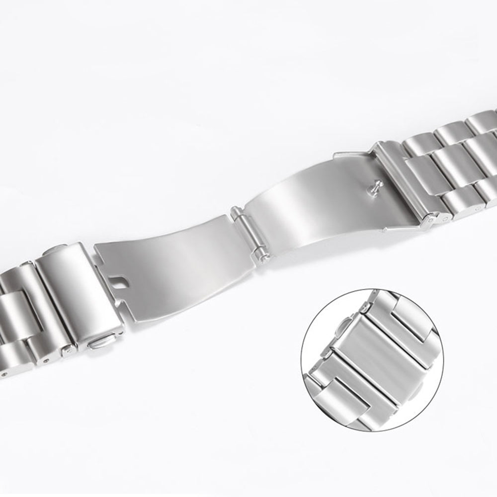 Techsuit W036 pásek pro Apple Watch 49mm / 46mm / 45mm / 44mm / 42mm Series, Stříbrný