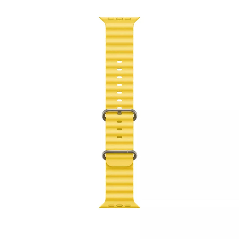 Techsuit W038 pásek pro Apple Watch 42mm / 41mm / 40mm / 38mm Series, žlutý